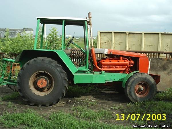 Самодельный трактор «Бизон» (фото + описание самоделки)